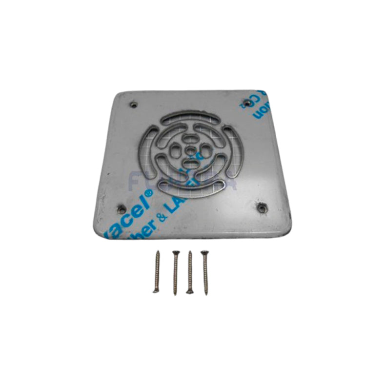 רשת נירוסטה מרובעת לנקז AstralPool 4402020501 במידה 160 על 160 מ״מ