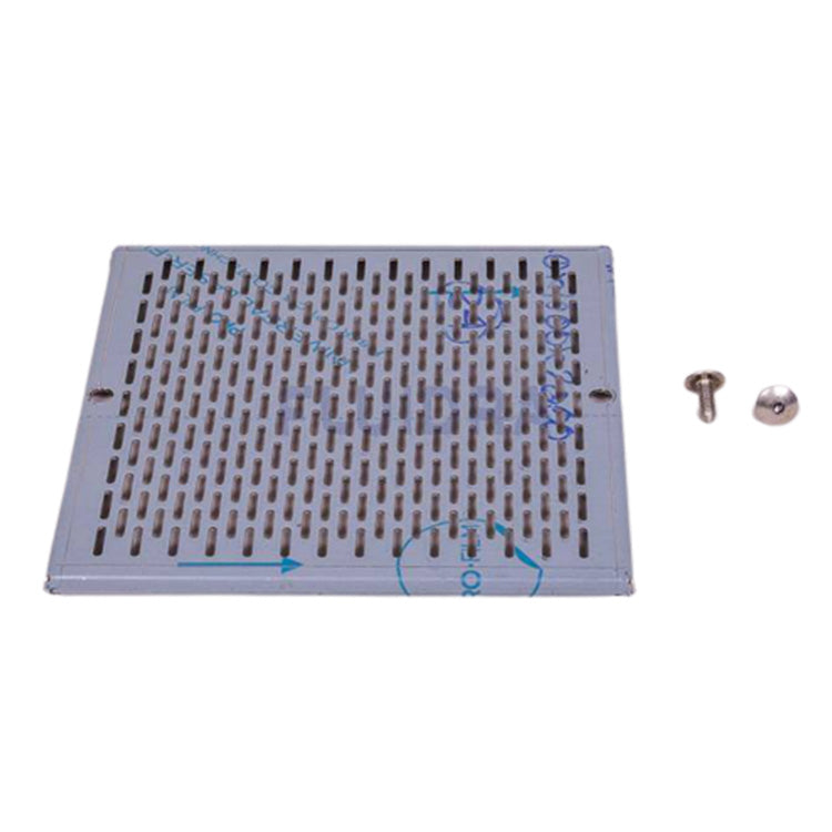 רשת נירוסטה AISI-316 לנקז רצפה AstralPool 4402021601 במידה 252×252 מ״מ