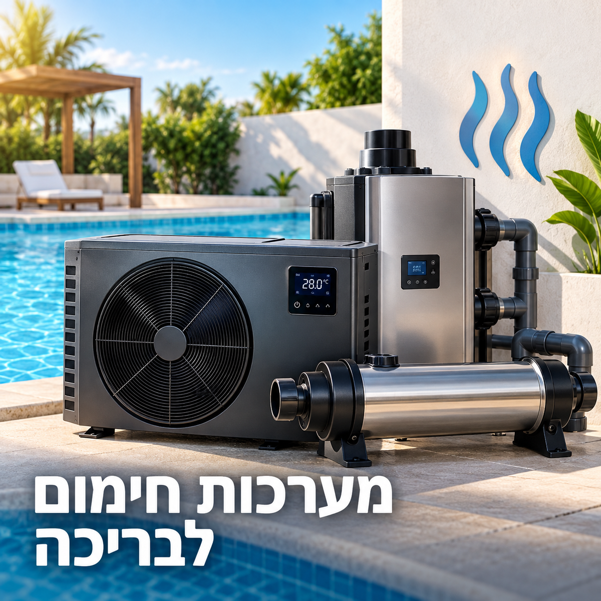 מערכות חימום לבריכה