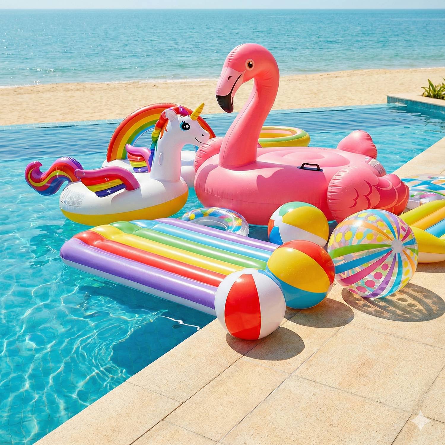 מתנפחים לים ולבריכה