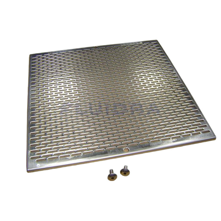 רשת נירוסטה AISI-316 לנקז רצפה AstralPool 4402021602 במידה 412×412 מ״מ