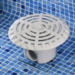 נקז ראשי Certikin HD33L Anti-Vortex לבריכת לינר