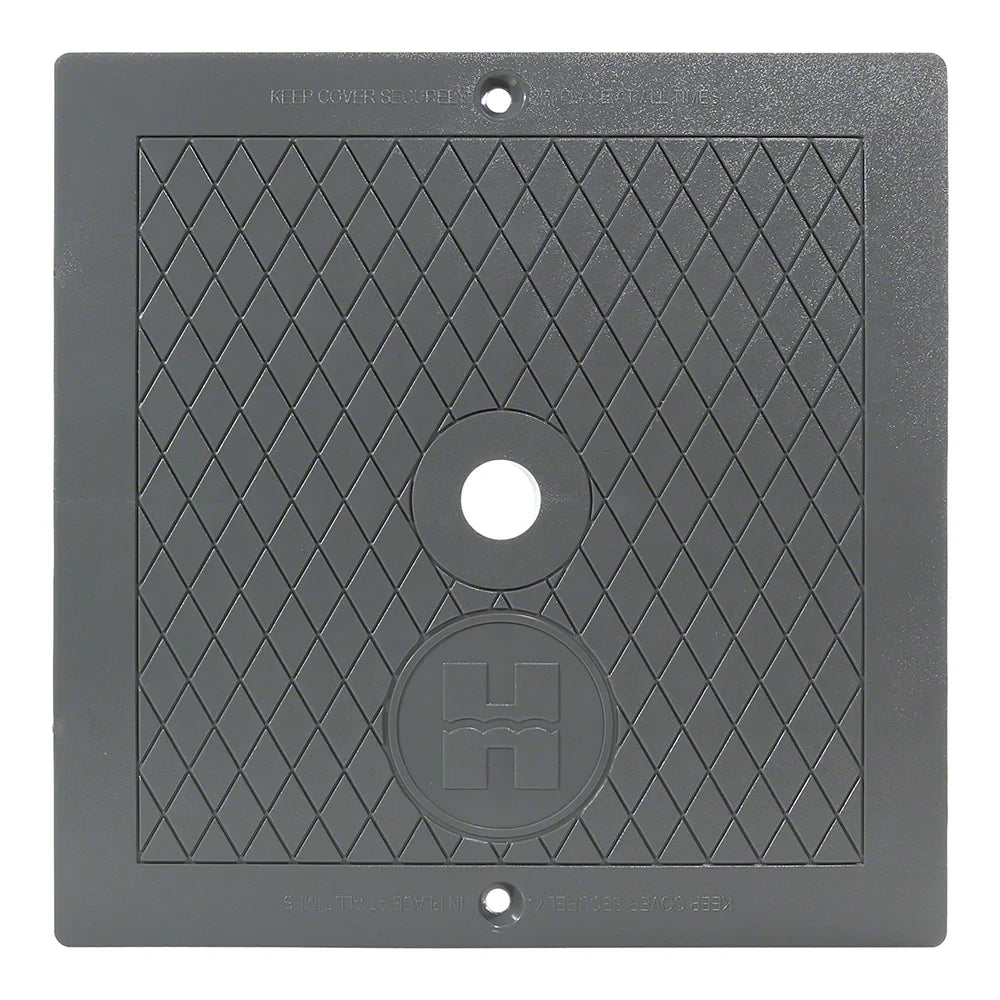 מכסה מרובע לסקימר Hayward SPX1082EDGR – אפור כהה 10 אינץ׳ ל‑Auto-Skim